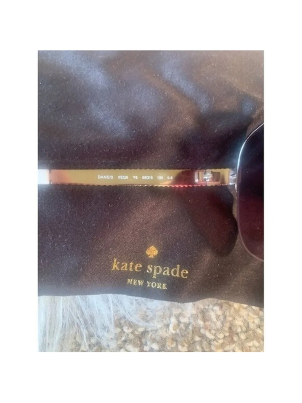 kate spade Sunglasses Cream Brown Gradient